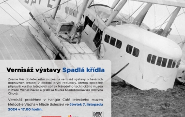 Spadlá křídla | Letecké muzeum Metoděje Vlacha